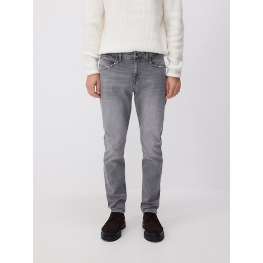 Reserved - Jeansy slim fit - szary Reserved 34 Reserved