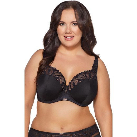 Biustonosz półusztywniany semi-soft czarny AV 2105 Maxi, Kolor czarny, Rozmiar 105D, Ava ze sklepu Intymna w kategorii Biustonosze - zdjęcie 176602704