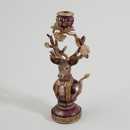 Świecznik Reindeer 32 cm ze sklepu dekoria.pl w kategorii Dekoracje bożonarodzeniowe - zdjęcie 176603601