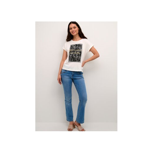 Cream T-Shirt Crdania 10611633 Biały Regular Fit Cream S MODIVO