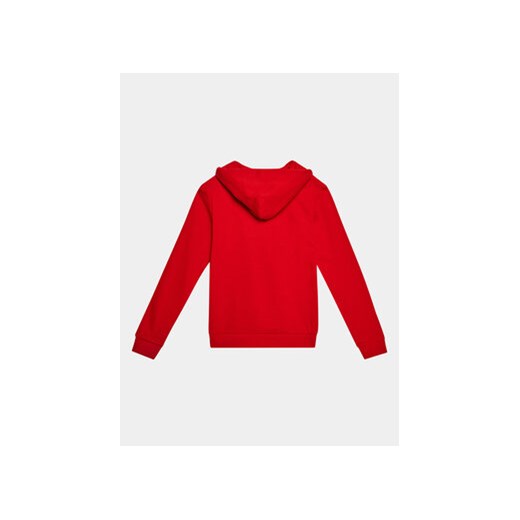 Tommy Hilfiger Bluza Hilfiger Script Hoodie KB0KB08718 Czerwony Regular Fit Tommy Hilfiger 12Y MODIVO