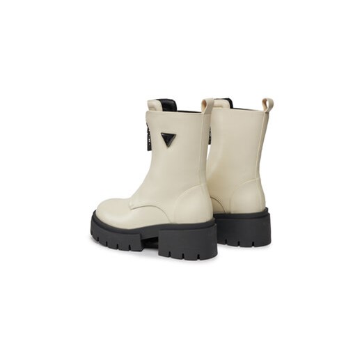 Guess Botki Leila FL8LEL ELE10 Écru Guess 40 MODIVO