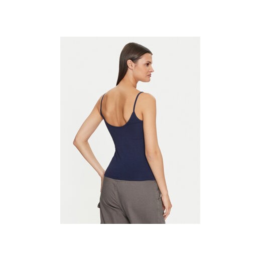 Gina Tricot Top 22470 Granatowy Slim Fit Gina Tricot M MODIVO