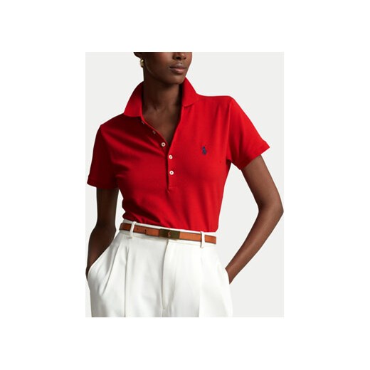 Polo Ralph Lauren Polo 211870245004 Czerwony Slim Fit Polo Ralph Lauren M MODIVO