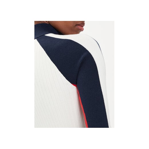Tommy Jeans Sweter Colorblock DW0DW18595 Écru Slim Fit Tommy Jeans M MODIVO