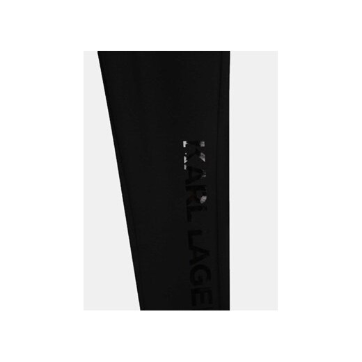 Karl Lagerfeld Kids Legginsy Z14213 D Czarny Slim Fit 14Y MODIVO