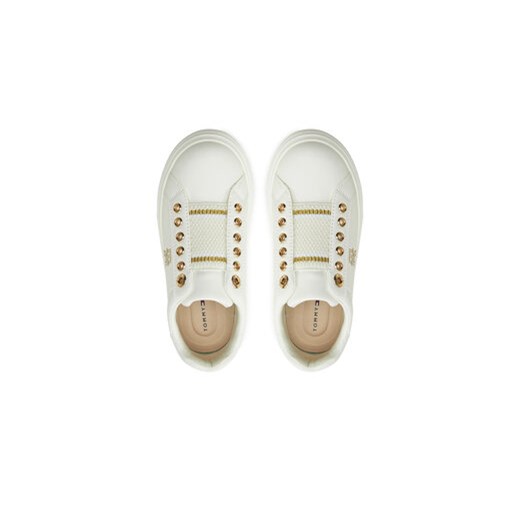 Tommy Hilfiger Sneakersy Low Cut Sneaker T3A9-33744-1355 M Biały Tommy Hilfiger 34 MODIVO