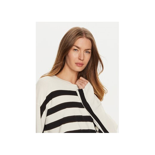 TWINSET Sweter 241TE3020 Biały Regular Fit Twinset XS MODIVO