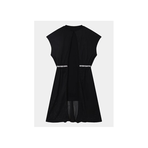 DKNY Sukienka codzienna D32898 D Czarny Regular Fit 14Y MODIVO
