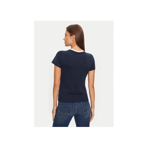 Guess T-Shirt V4BI10 KA260 Granatowy Regular Fit Guess XXS MODIVO