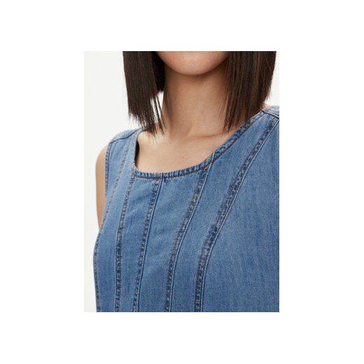 United Colors Of Benetton Sukienka jeansowa 4SULDV087 Niebieski Regular Fit United Colors Of Benetton XS MODIVO