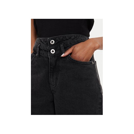 Karl Lagerfeld Jeans Jeansy 245J1104 Czarny Tapered Fit 25_32 MODIVO