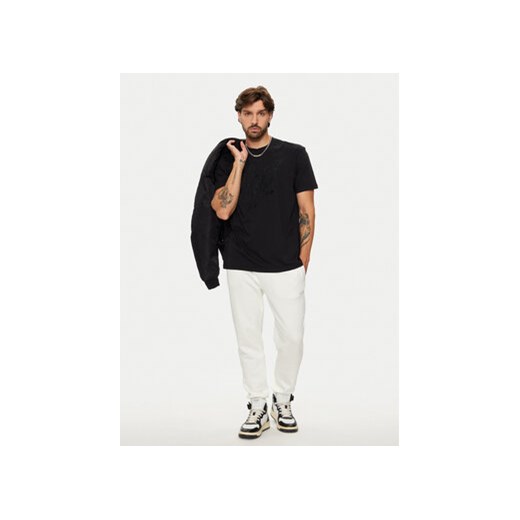 Armani Exchange T-Shirt 6DZTAD ZJ9TZ 1200 Czarny Regular Fit Armani Exchange XXL MODIVO