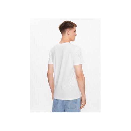 Jack&Jones T-Shirt Summer 12222921 Biały Regular Fit M MODIVO