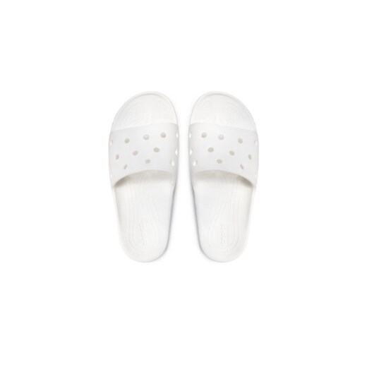 Crocs Klapki Classic Slide 206121 Biały Crocs 46_47 MODIVO