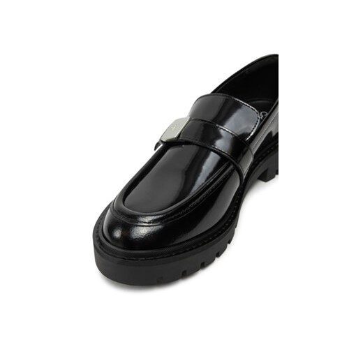 Calvin Klein Jeans Loafersy Flatform Shoe Driver Hdw YW0YW01657 Czarny 39 MODIVO