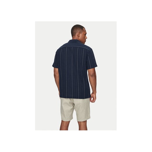 Selected Homme Koszula Slhreg-Mix 16093647 Granatowy Regular Fit Selected Homme S MODIVO