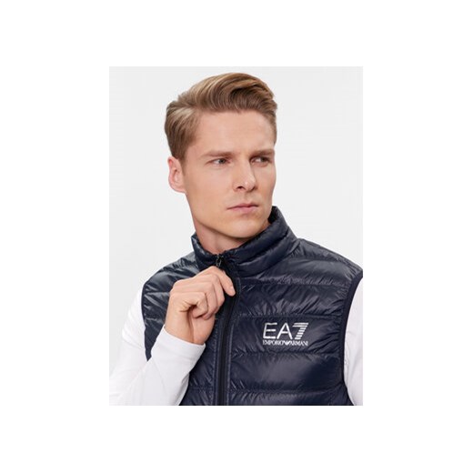 EA7 Emporio Armani Kamizelka 8NPQ01 PN29Z 1578 Granatowy Regular Fit M MODIVO