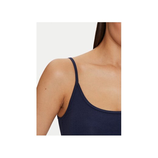 Gina Tricot Top 22470 Granatowy Slim Fit Gina Tricot M MODIVO