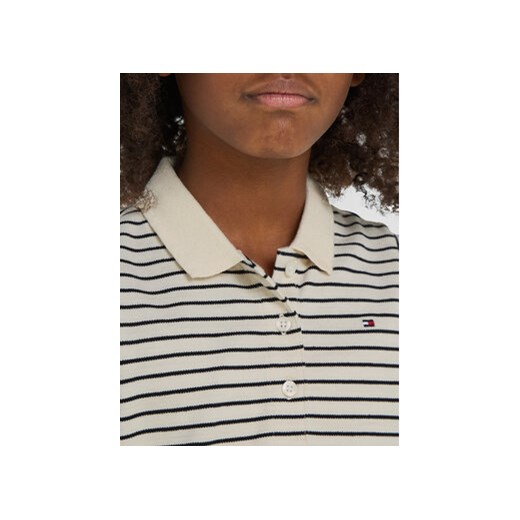 Tommy Hilfiger Sukienka letnia Classic KG0KG07980 Beżowy Regular Fit Tommy Hilfiger 10Y MODIVO