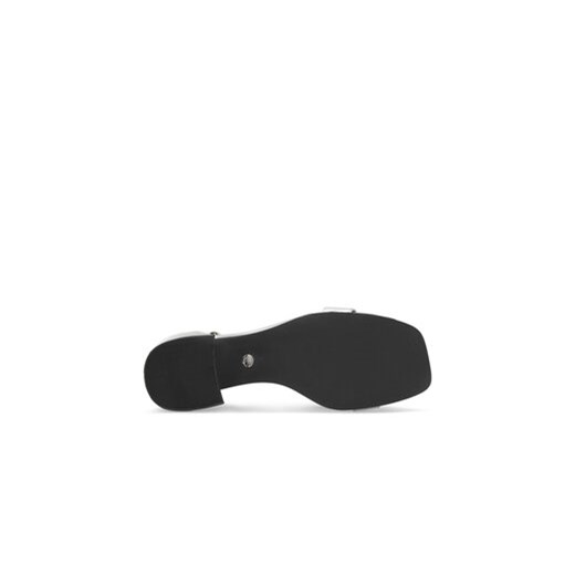 Nine West Sandały ERMINA FF-2308 Srebrny Nine West 36 MODIVO