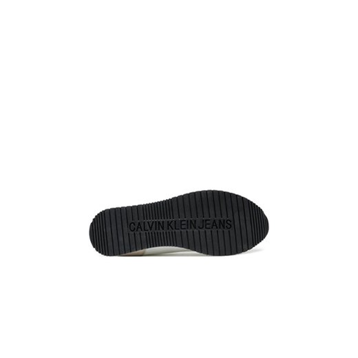 Calvin Klein Jeans Sneakersy Retro Runner YM0YM01119 Écru 43 MODIVO