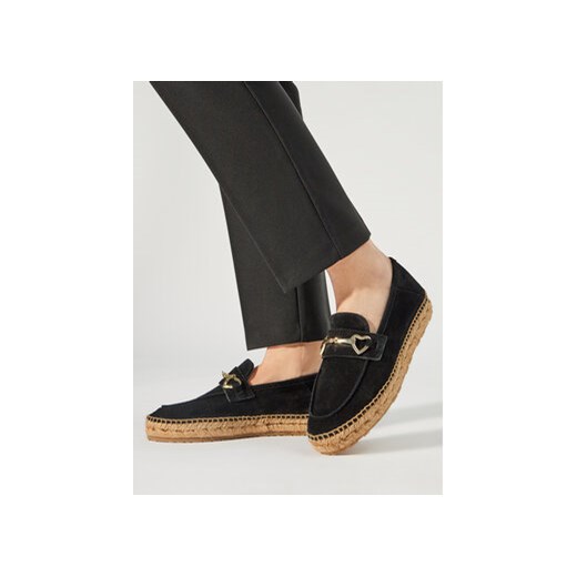LOVE MOSCHINO Espadryle JA10592G0IIG0000 Czarny Love Moschino 39 MODIVO