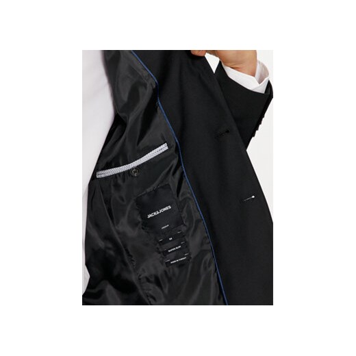 Jack&Jones Garnitur Solaris 12148166 Czarny Super Slim Fit 46 MODIVO