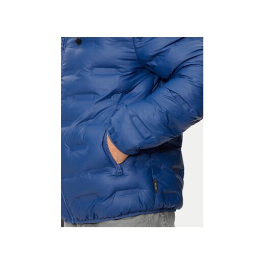 INDICODE Kurtka puchowa Bolonzo 15-866 Granatowy Regular Fit S MODIVO