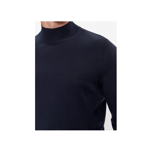 Calvin Klein Sweter Superior K10K110424 Granatowy Regular Fit Calvin Klein XL MODIVO
