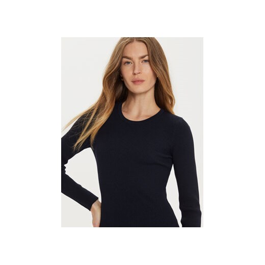 Morgan Sukienka dzianinowa 242-RMBLUE Granatowy Slim Fit Morgan S MODIVO