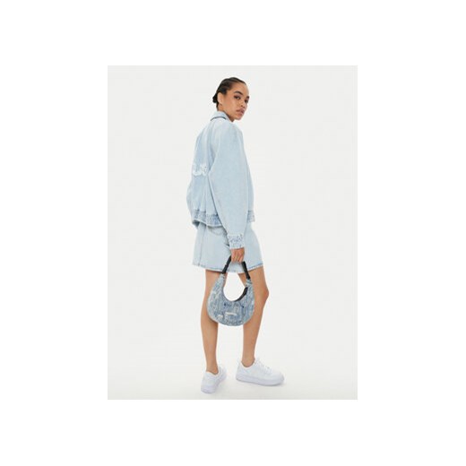 Hugo Kurtka jeansowa Gebari_B 50515762 Niebieski Relaxed Fit XL MODIVO