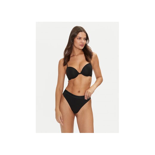 Calvin Klein Underwear Stringi 000QF7954E Czarny Calvin Klein Underwear M MODIVO