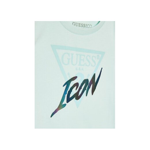 Guess Sukienka codzienna K3RK01 KB4O0 Niebieski Regular Fit Guess 5Y MODIVO