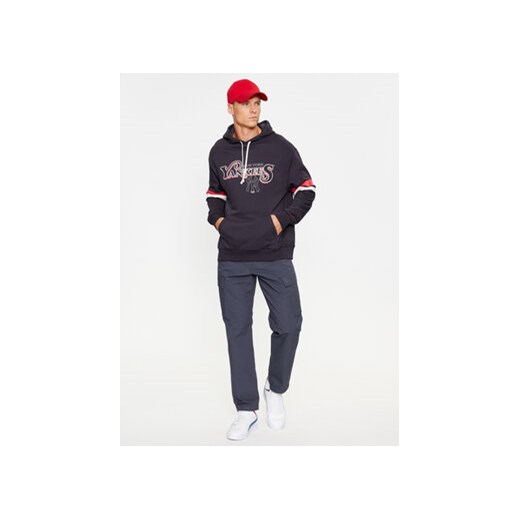 New Era Bluza Retro Graphic 60416454 Granatowy Regular Fit New Era XL MODIVO
