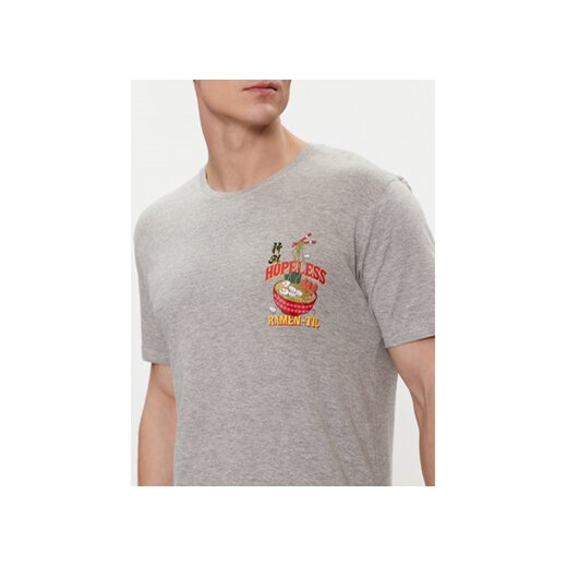 Brave Soul T-Shirt MTS-149TAKEAWAY Szary Straight Fit L MODIVO