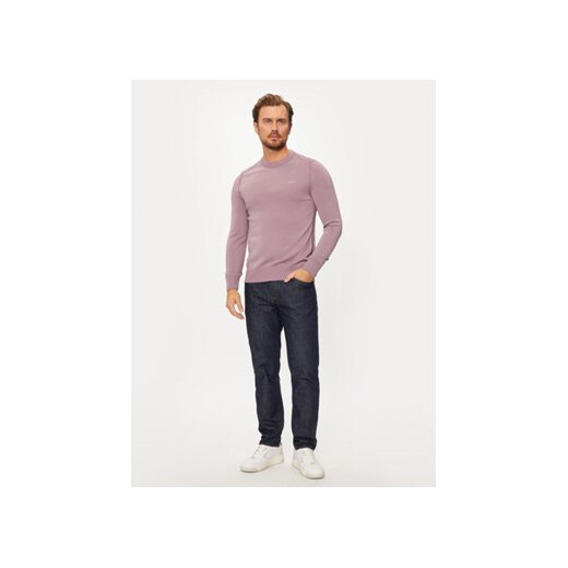Boss Sweter Avac_C 50501762 Fioletowy Regular Fit M MODIVO