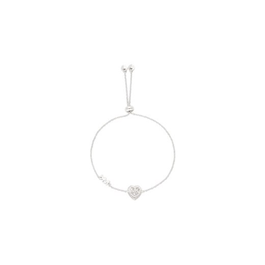 Michael Kors Bransoletka Bril Heart Sldr MKC1518AN040 Srebrny Michael Kors uniwersalny MODIVO