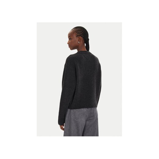 Tommy Jeans Sweter Flag DW0DW18681 Czarny Relaxed Fit Tommy Jeans L MODIVO