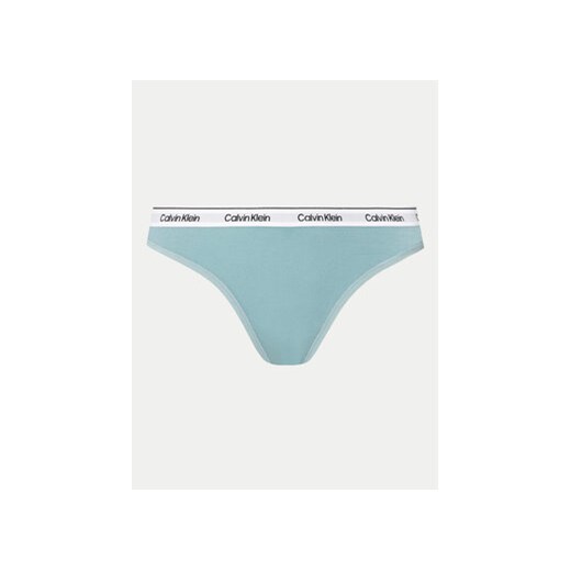 Calvin Klein Underwear Komplet 3 par stringów Thong 3Pk 000QD5209E Kolorowy Calvin Klein Underwear XL MODIVO