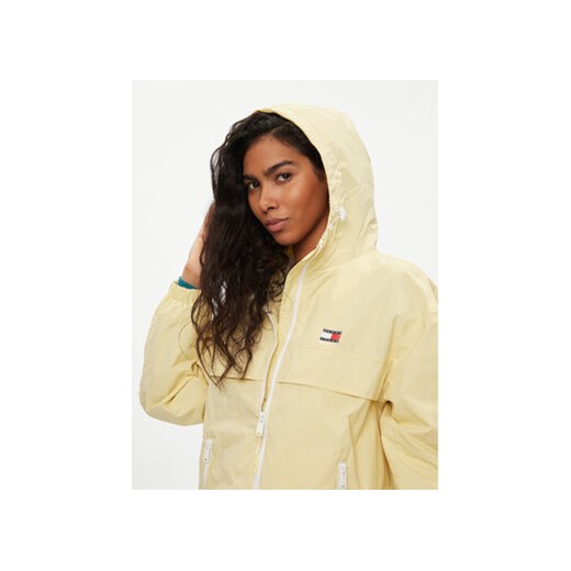 Tommy Jeans Wiatrówka Chicago DW0DW17747 Żółty Regular Fit Tommy Jeans XS MODIVO
