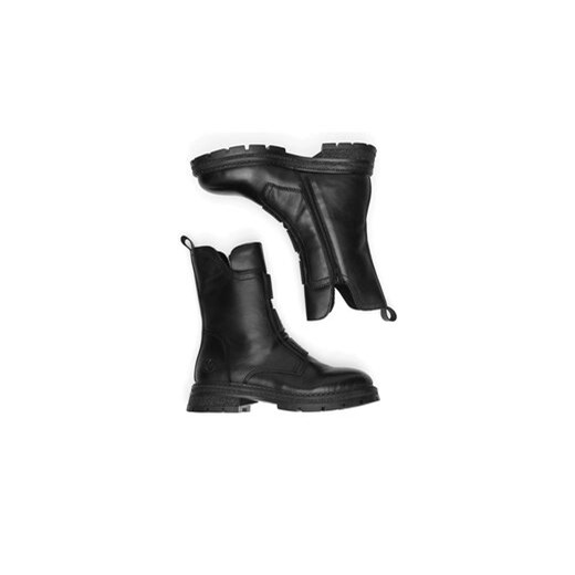 Rieker Botki Z9852-00 Czarny Rieker 37 MODIVO