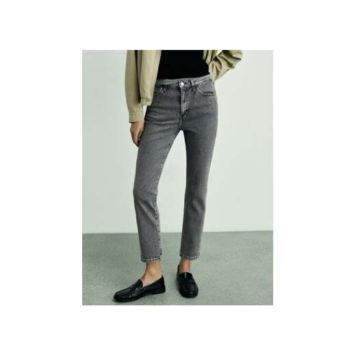 Mango Jeansy Claudia 87020451 Szary Slim Fit Mango 38 MODIVO