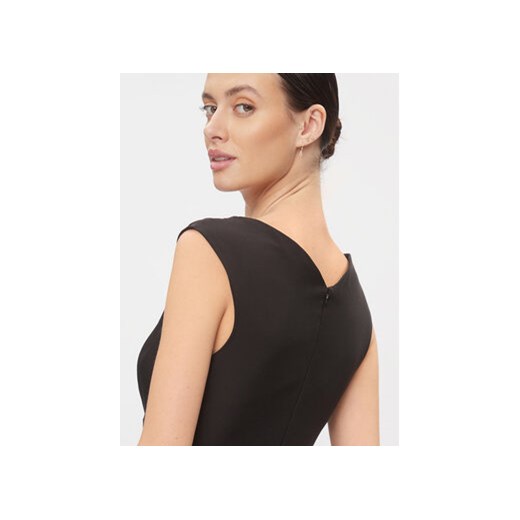 Rinascimento Sukienka koktajlowa CFC0116143003 Czarny Regular Fit Rinascimento S MODIVO