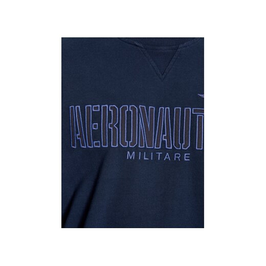 Aeronautica Militare Bluza 232FE1804F511 Granatowy Regular Fit Aeronautica Militare S MODIVO