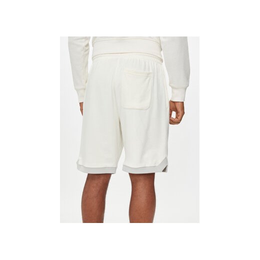 Converse Szorty sportowe M Retro Chuck Knit Short 10026456-A02 Écru Regular Fit Converse S MODIVO