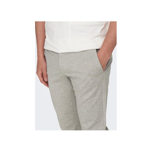 Only & Sons Chinosy Mark 22026326 Szary Slim Fit Only & Sons 31_34 MODIVO