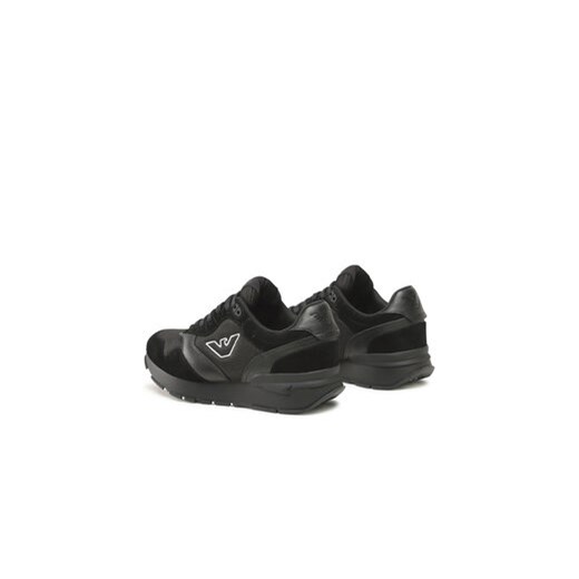 Emporio Armani Sneakersy X4X642 XN951 A083 Czarny Emporio Armani 46 MODIVO