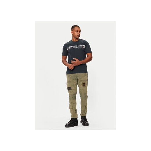 Aeronautica Militare T-Shirt 242TS1942J538 Granatowy Regular Fit Aeronautica Militare XL MODIVO