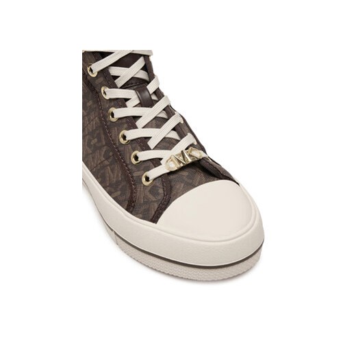 MICHAEL Michael Kors Trampki Evy High Top 43F4EYFE5B Brązowy Michael Michael Kors 36 MODIVO